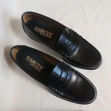 HARUTA 로퍼 블랙 28cm 일본제