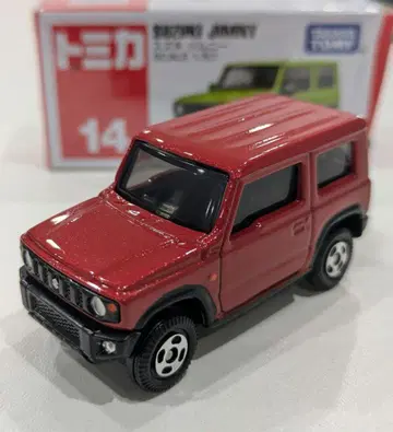 [개조 토미카] SUZUKI 짐니 정품 컬러 시즐링 레드 메탈릭