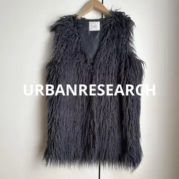 URBANRESEARCH 어반 리서치 퍼 베스트 아우터 구제 의류