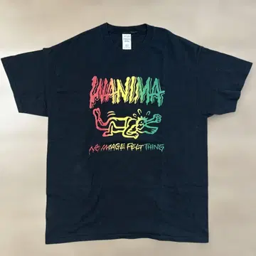WANIMA T셔츠 L 사이즈 블랙