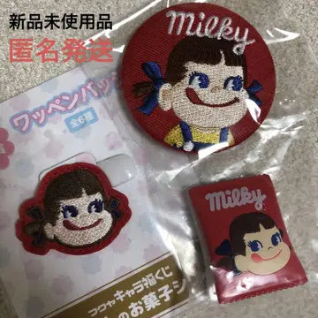 페코짱 캐릭터 복권 와펜 배지 자수 캔뱃지