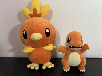아차모 파이리 봉제 인형 세트