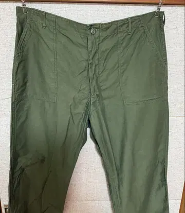 60s US ARMY OG-107 실물 W46L33 빅 사이즈