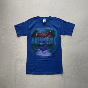 90s Disney 'POCAHONTAS' 양면 프린트 T셔츠