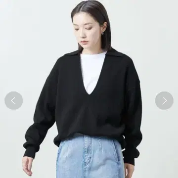MARW UNITED ARROWS U넥 니트