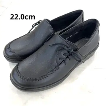 문스타 컴포트 슈즈 22.0cm 4E 블랙