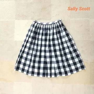 샐리 스캇 체크 무늬 스커트 (Sally Scott)