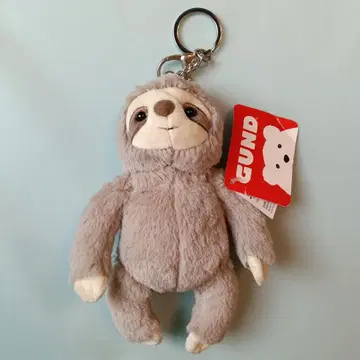 새상품 GUND 슬로우 나무늘보 키링 약 15cm