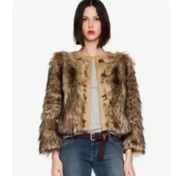 [ 재가격 인하 ] MICHAEL KORS 마이클코어스 퍼 자켓 코트