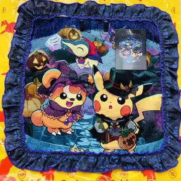 프릴 핸드 타월 Halloween Ghost Chateau