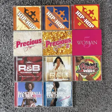 서양 POP CD 11장 세트 힙합 R&B 댄스홀