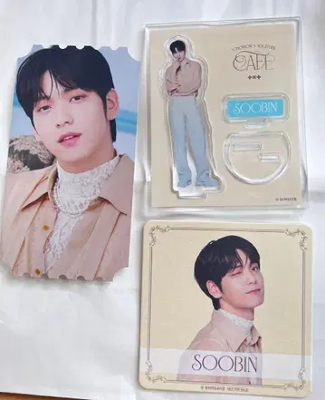 TOMORROW X TOGETHER CAFE SOOBIN 세트 판매