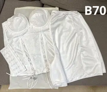 브라이덜 이너 B70 화이트 수납 봉투 포함