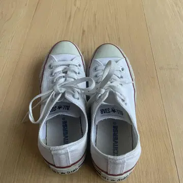 Converse ALL STAR 화이트 스니커즈
