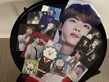 BTS 진 슬로건 트레이딩 카드 굿즈 세트