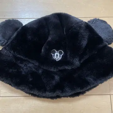 미사용 새상품 미키마우스 모자 블랙 58cm