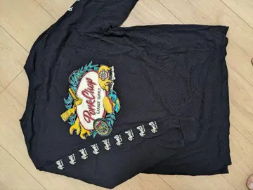 PorkChop Garage Supply 긴팔 티셔츠 블랙