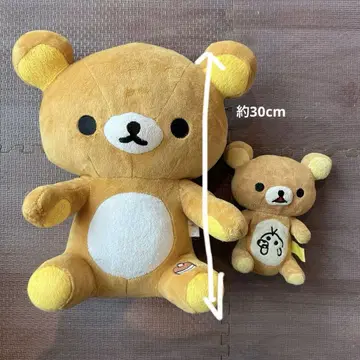 리락쿠마 봉제 인형 2체