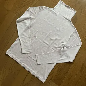 마사 미치요 Afa 울 터틀넥 티셔츠 L