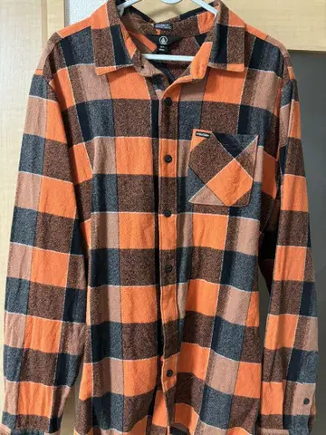 VOLCOM 플란넬 셔츠 classic fit