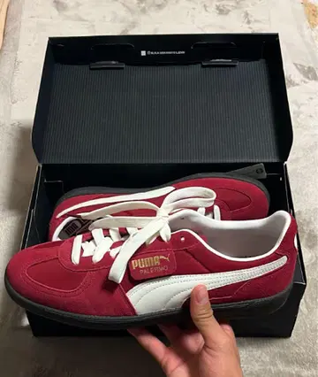 PUMA PALERMO 스니커즈 레드/화이트