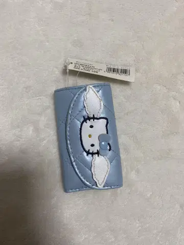 헬로키티 퀼팅 키케이스