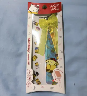헬로키티전 폼폼푸딩 멀티 반지 핸드 스트랩 산리오