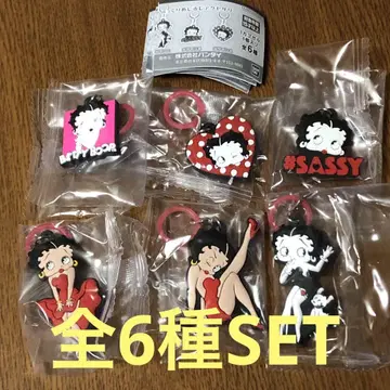 베티짱 BETTY BOOP 통통 메지루시 액세서리 전 6종 SET