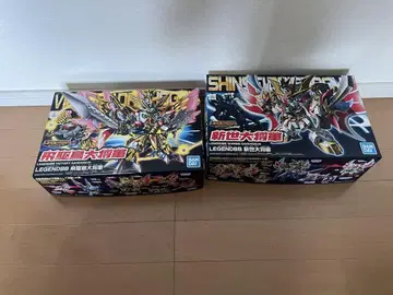 SD건담 BB전사 LEGEND BB 비상조대장군&신세대전장군 2체 세트