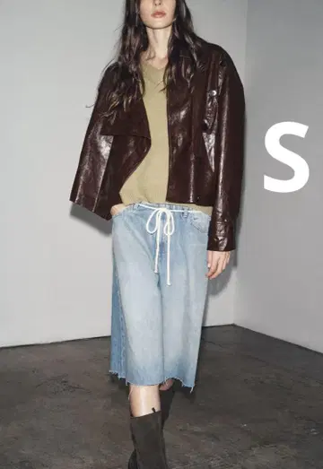 ZARA 자라 ZW COLLECTION 샤이니 자켓 새상품, 미사용