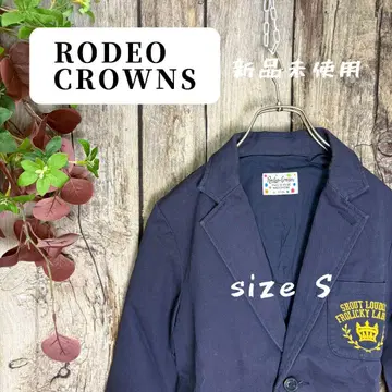 RODEO CROWNS 로데오 크라운 네이비 자켓 S 미사용 새상품