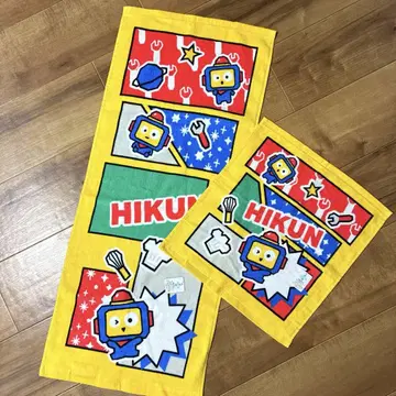 TRUZ HIKUN 캐릭터 타월 2장 세트