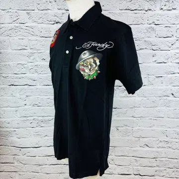 EdHardy 반팔 피케 셔츠 블랙 사이즈 M 616