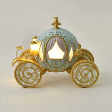 디즈니 스토어 신데렐라 LED 라이트 호박 마차 마법