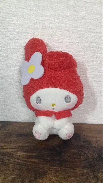 마이멜로디 봉제 인형 빨간색
