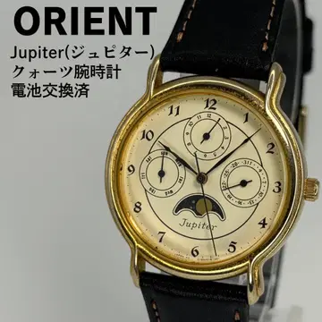 ORIENT 오리엔트 주피터 문페이즈 쿼츠 손목시계 배터리 교환 완료