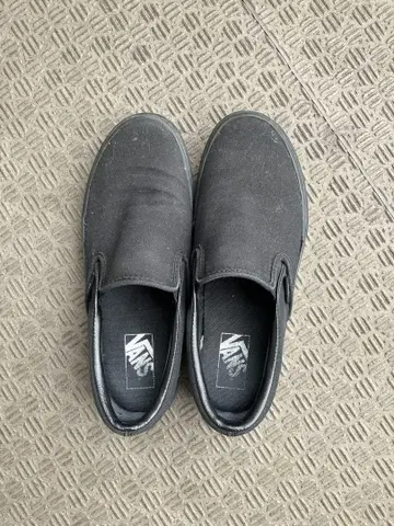 Vans 블랙 슬립온
