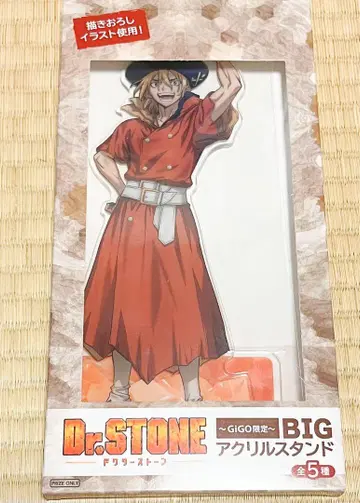 Gigo 한정판 Dr.STONE 나나미 류스이 BIG 아크릴 스탠드