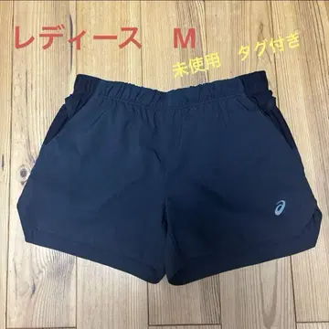 아식스 러닝 멀티 포켓 숏팬츠 여성용 블랙