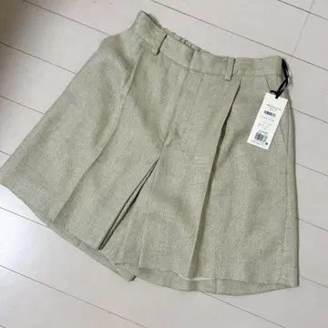 택 포함 새상품 그레이스 콘티넨탈 린넨 숏팬츠