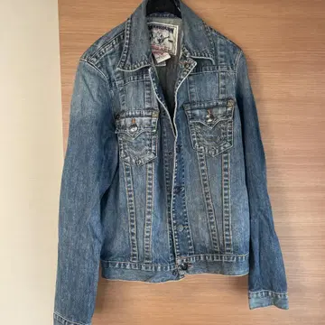 TRUE RELIGION 트래커 자켓 라이트 블루
