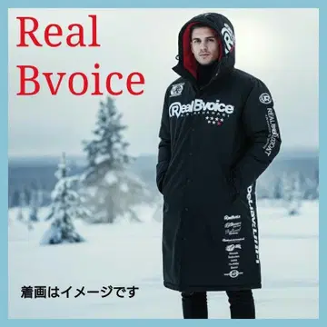레어 RealBvoice 리얼비보이스 레어템 벤치 코트 보아 안감 블랙