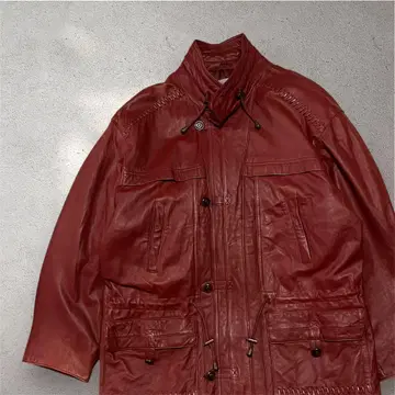 양가죽 가죽 재킷 시프스킨 레더 구제 의류