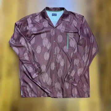 patagonia 파타고니아 리듬 오픈 카라 셔츠 올 패턴 L