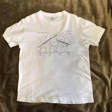 Utheme T셔츠 'Housing' White 2024 S/S 8th