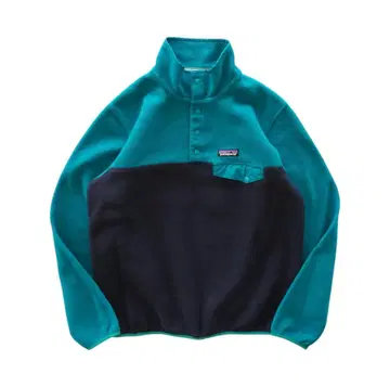 Patagonia 구제 의류 신틸라 스냅T 플리스 M 파타고니아