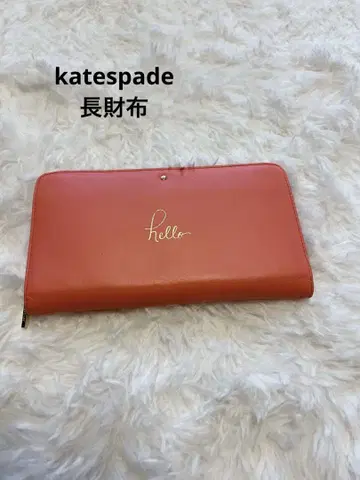 katespade hello 장지갑 형광 핑크