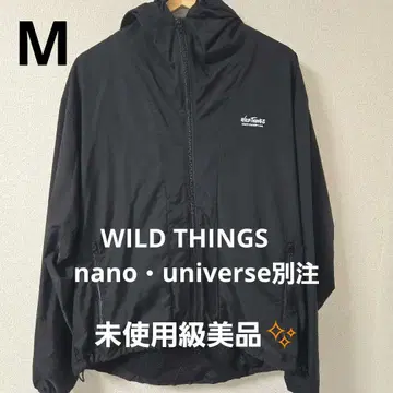 WILD THINGS 나노 유니버스 별주 후드 블루종
