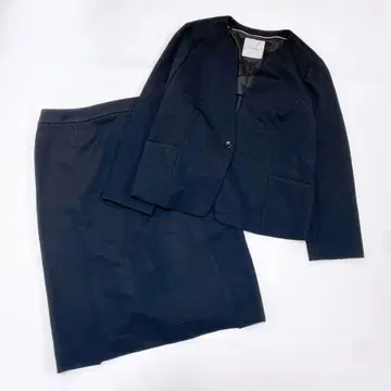 새상품급 22AW 레리안 셋업 스커트 블랙 13호 XL