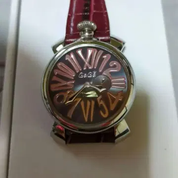 GaGa MILANO 마누아레 손목시계 46mm / 보르도